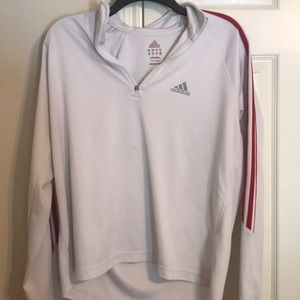 Adidas half zip jacket